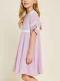 Lavender Dress - Aria & Sophia